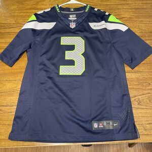 Nike On Field Russell Wilson Seattle Seahawks NFL Jersey Men’s - Size Med